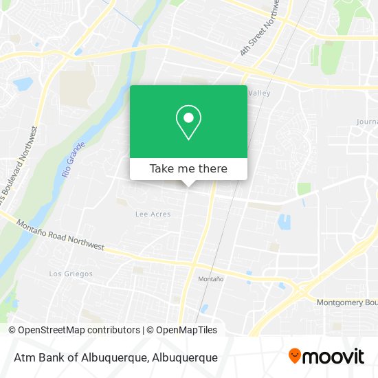 Mapa de Atm Bank of Albuquerque