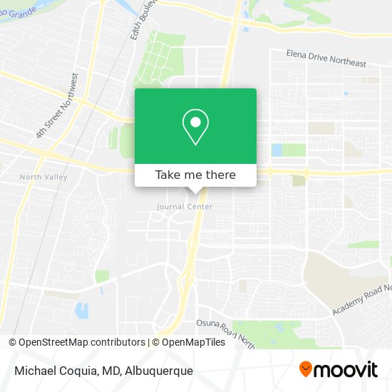 Michael Coquia, MD map