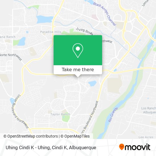 Mapa de Uhing Cindi K - Uhing, Cindi K