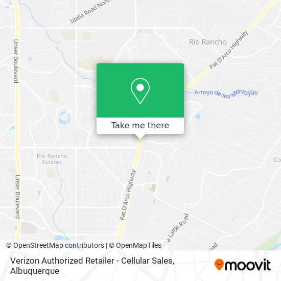 Verizon Authorized Retailer - Cellular Sales map