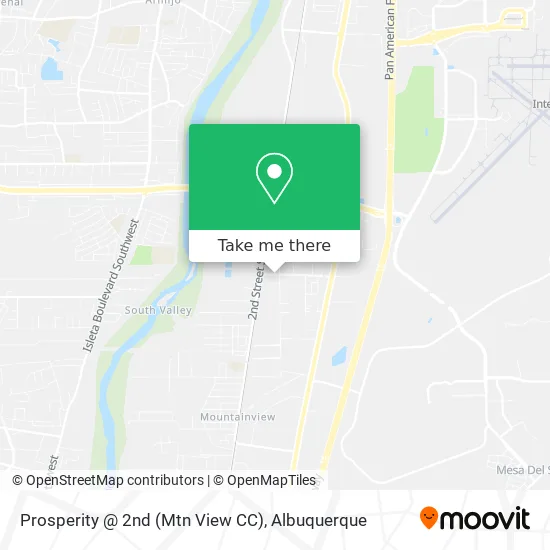 Mapa de Prosperity @ 2nd (Mtn View CC)