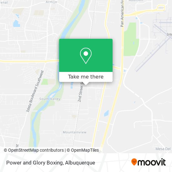 Power and Glory Boxing map