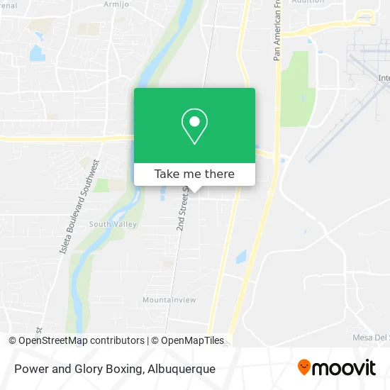 Mapa de Power and Glory Boxing