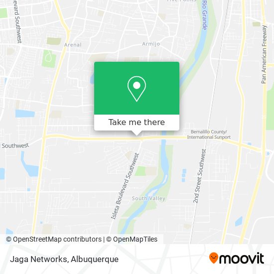 Jaga Networks map