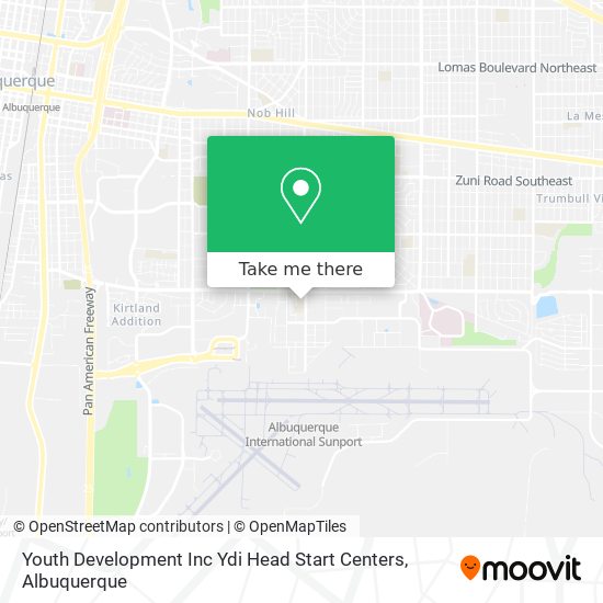 Mapa de Youth Development Inc Ydi Head Start Centers