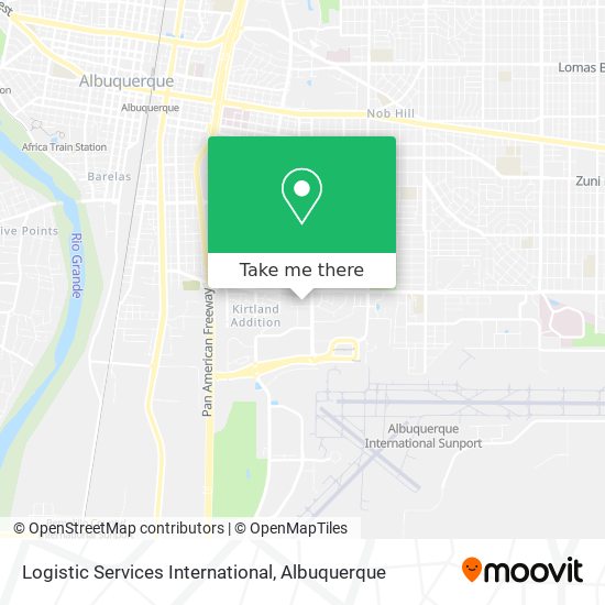 Mapa de Logistic Services International