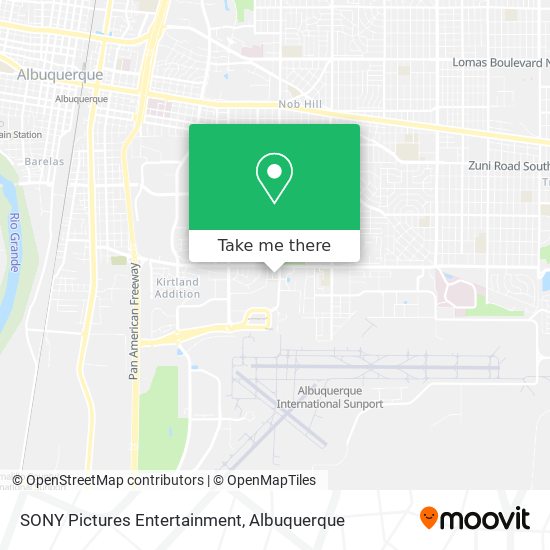 Mapa de SONY Pictures Entertainment