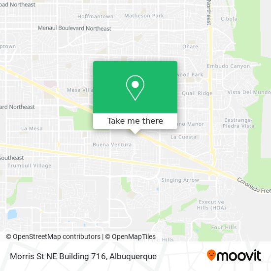 Morris St NE Building 716 map