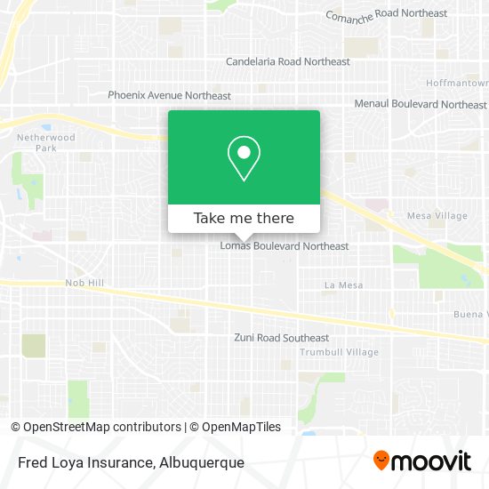 Mapa de Fred Loya Insurance