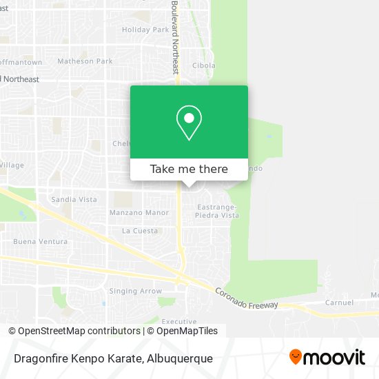 Dragonfire Kenpo Karate map