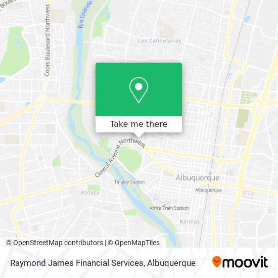 Raymond James Financial Services map