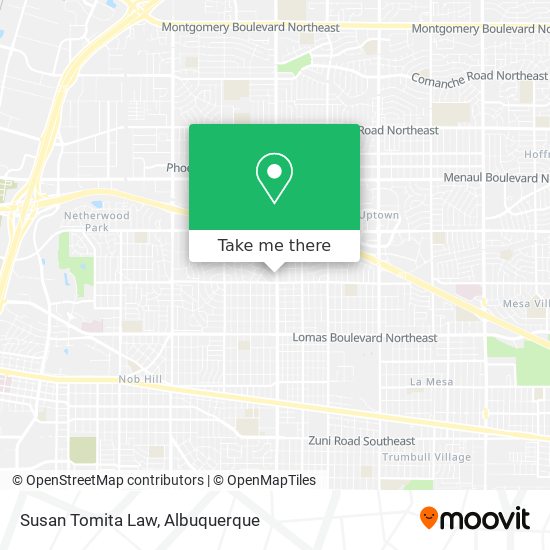 Mapa de Susan Tomita Law
