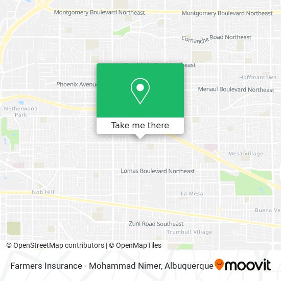 Mapa de Farmers Insurance - Mohammad Nimer