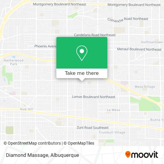 Diamond Massage map