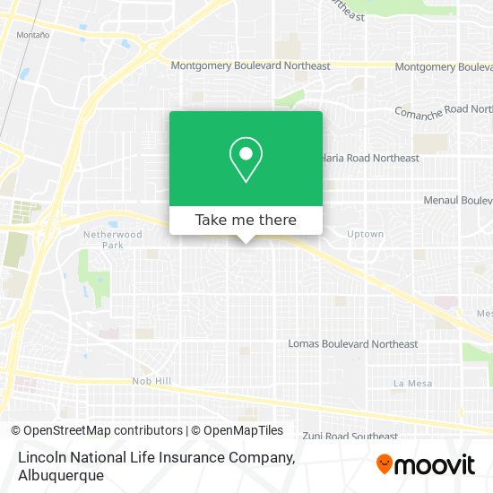 Mapa de Lincoln National Life Insurance Company