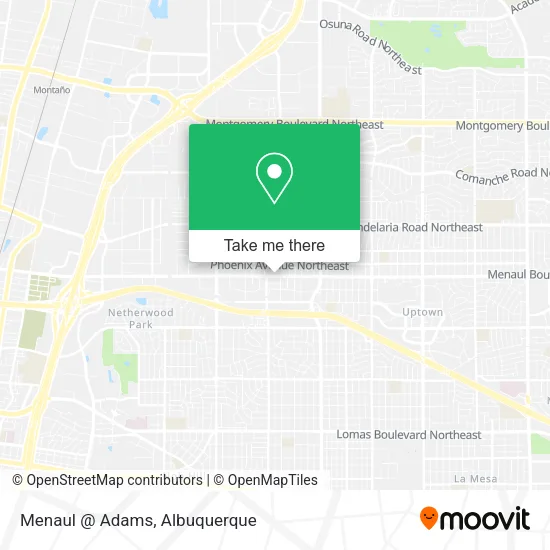 Mapa de Menaul @ Adams