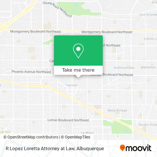 R Lopez Loretta Attorney at Law map