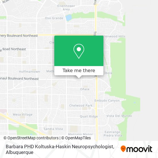 Mapa de Barbara PHD Koltuska-Haskin Neuropsychologist