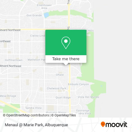 Mapa de Menaul @ Marie Park