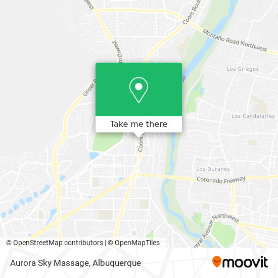 Mapa de Aurora Sky Massage