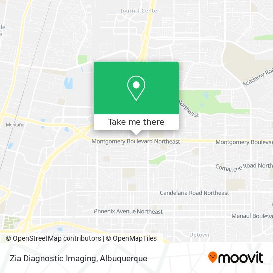 Mapa de Zia Diagnostic Imaging