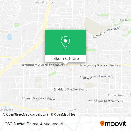 CSC Sunset Pointe map