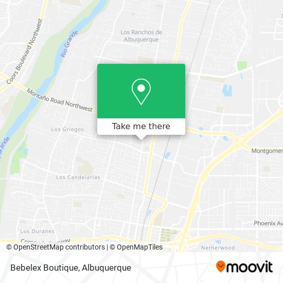Bebelex Boutique map