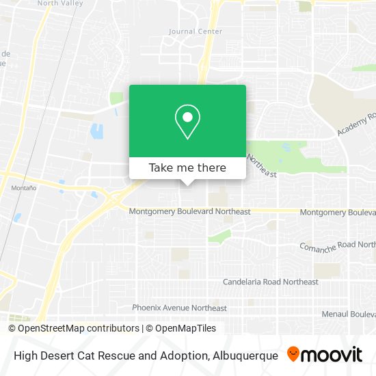 High Desert Cat Rescue and Adoption map