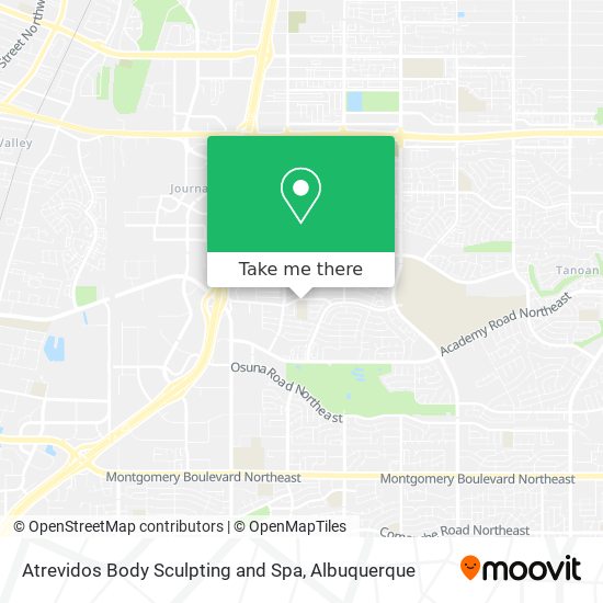 Atrevidos Body Sculpting and Spa map