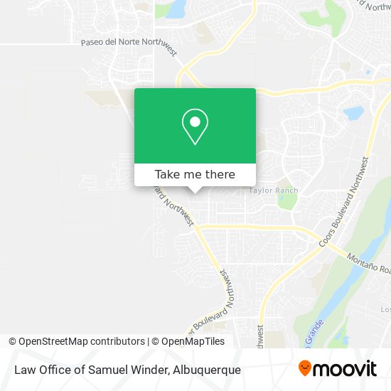 Law Office of Samuel Winder map