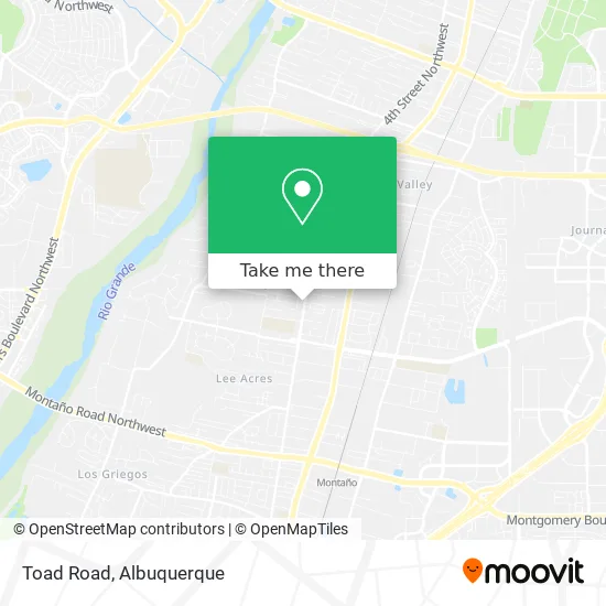 Toad Road map