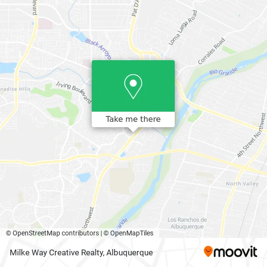 Milke Way Creative Realty map