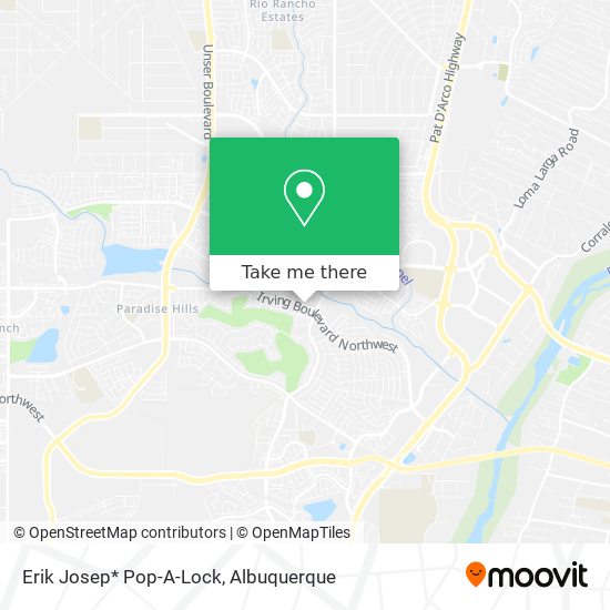 Erik Josep* Pop-A-Lock map