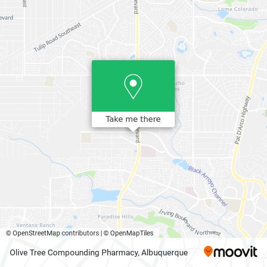 Olive Tree Compounding Pharmacy map