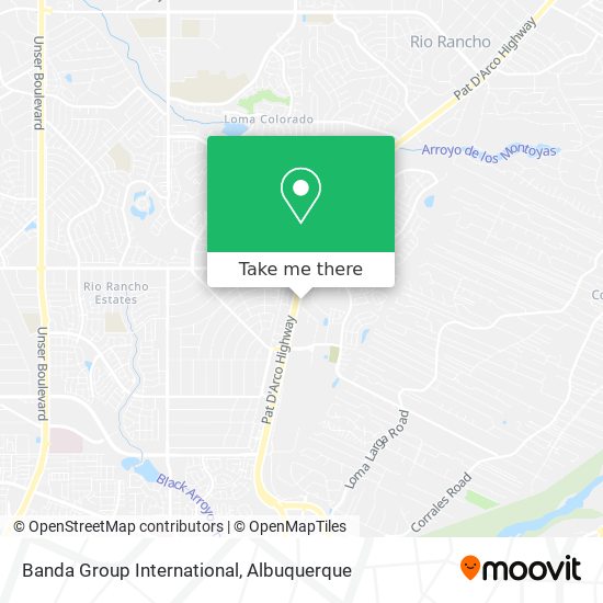 Mapa de Banda Group International