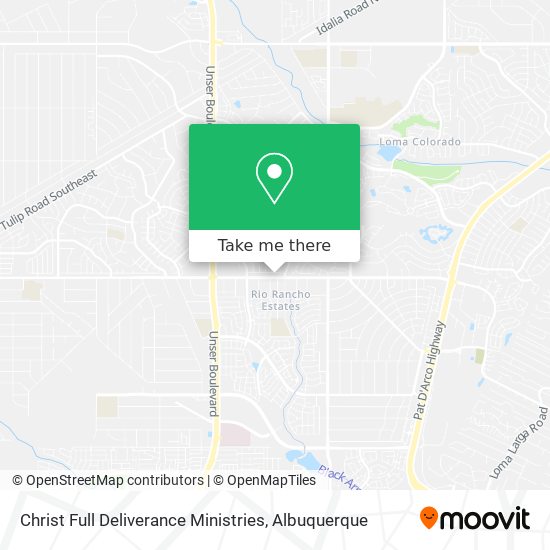 Christ Full Deliverance Ministries map