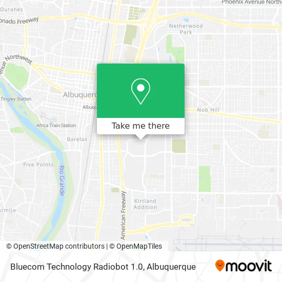 Bluecom Technology Radiobot 1.0 map