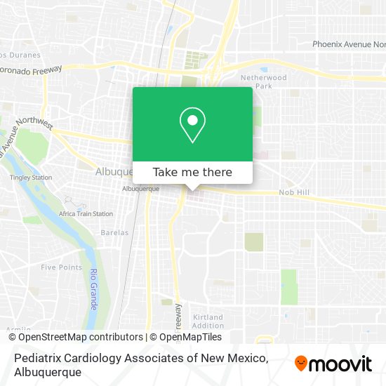 Mapa de Pediatrix Cardiology Associates of New Mexico