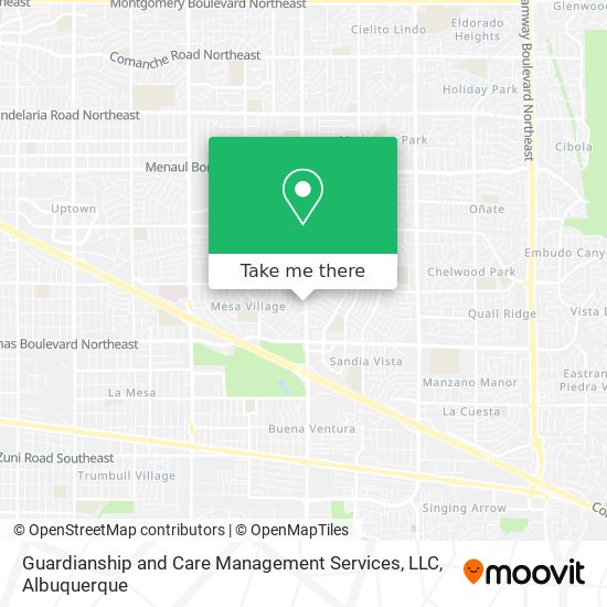 Guardianship and Care Management Services, LLC map