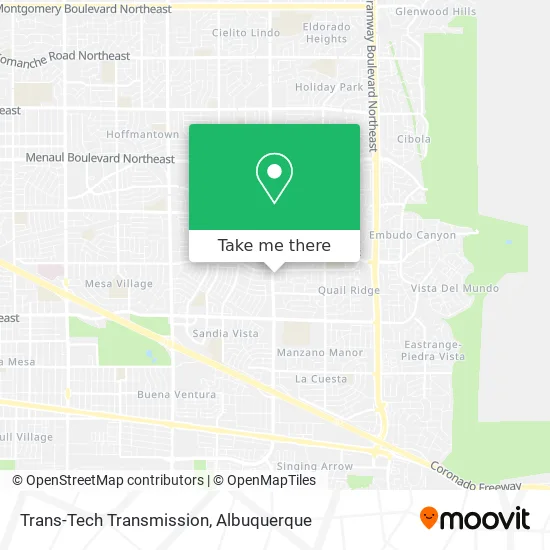 Trans-Tech Transmission map