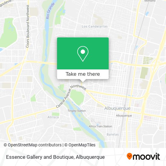 Essence Gallery and Boutique map