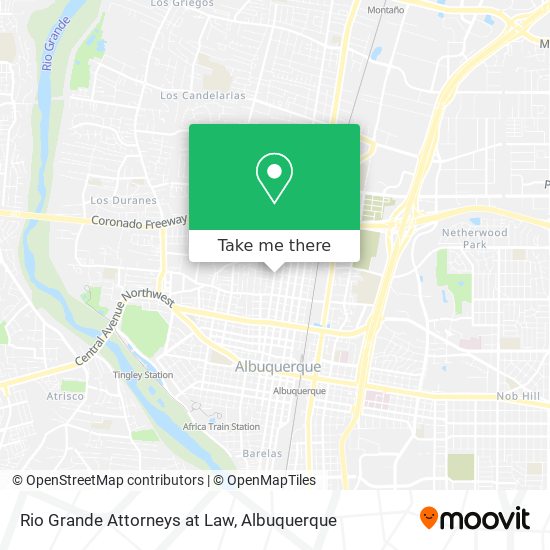 Rio Grande Attorneys at Law map