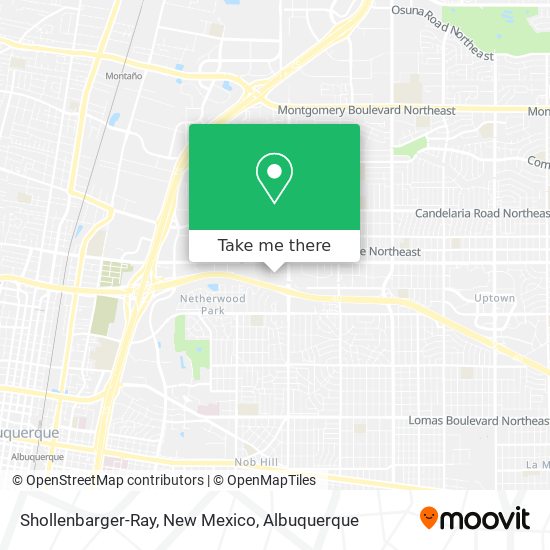 Mapa de Shollenbarger-Ray, New Mexico