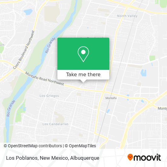 Los Poblanos, New Mexico map