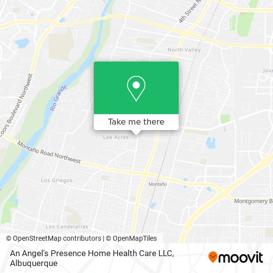 An Angel's Presence Home Health Care LLC map