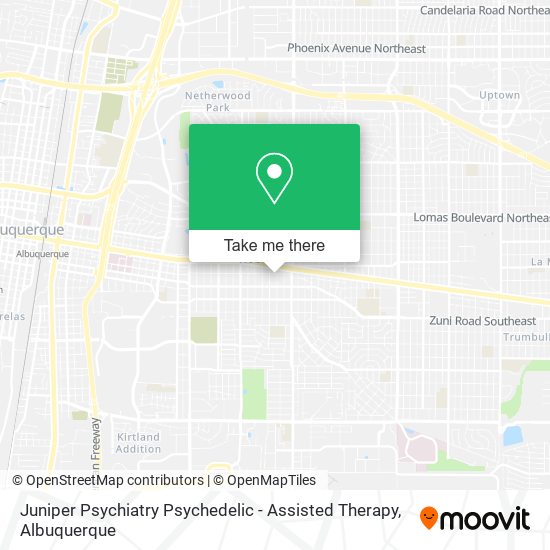 Mapa de Juniper Psychiatry Psychedelic - Assisted Therapy