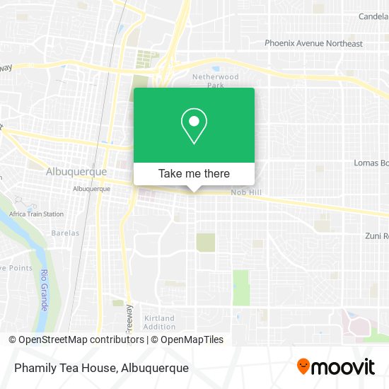 Phamily Tea House map