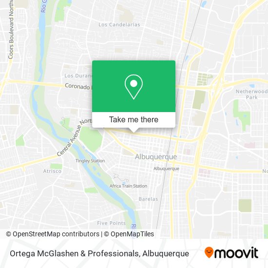 Ortega McGlashen & Professionals map