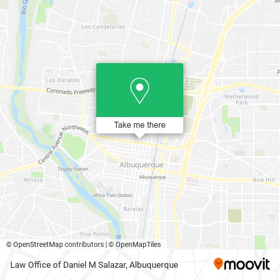 Law Office of Daniel M Salazar map