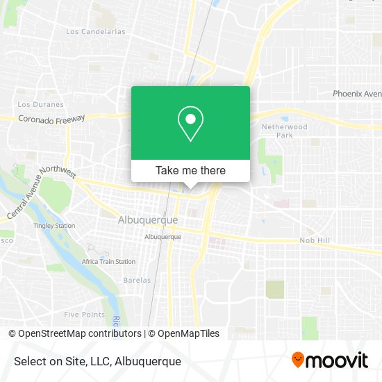 Select on Site, LLC map